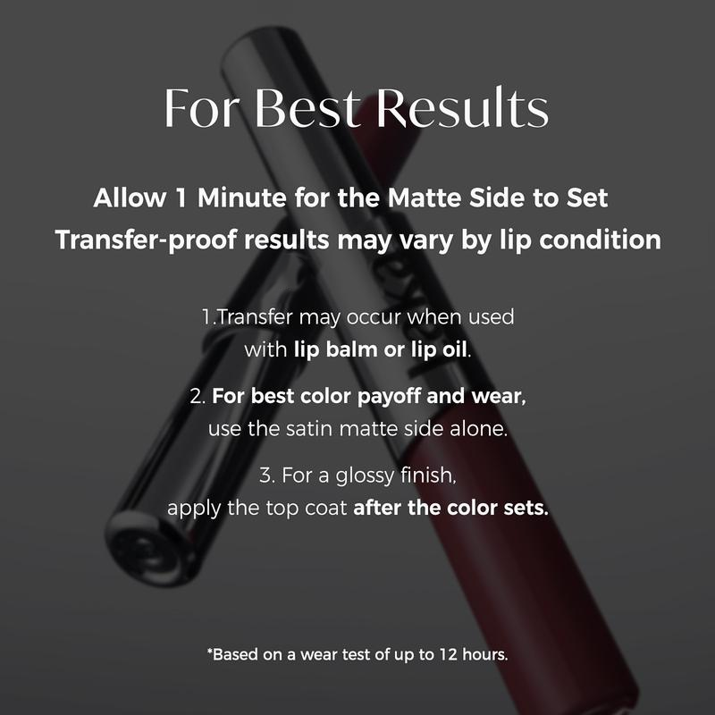 Perfect Twin Lip — Dual-Ended Liquid Lipstick