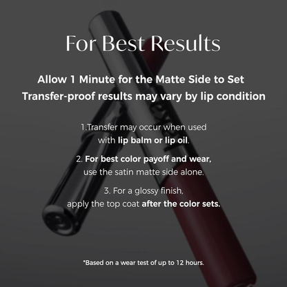 Perfect Twin Lip — Dual-Ended Liquid Lipstick